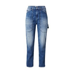 Le Temps Des Cerises Džínsy  modrá denim