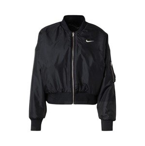 Nike Sportswear Prechodná bunda  čierna / biela