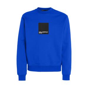 KARL LAGERFELD JEANS Mikina  modrá / čierna / biela