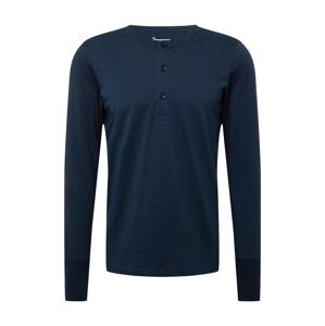 KnowledgeCotton Apparel Tričko  námornícka modrá