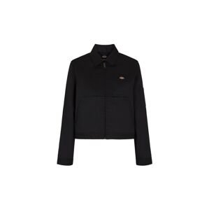 DICKIES Prechodná bunda  čierna / prírodná biela