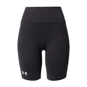 UNDER ARMOUR Športové nohavice  čierna / biela
