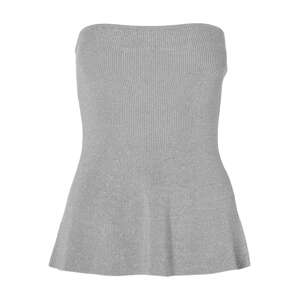 Selected Femme Tall Vyšívaný top 'LILI'  sivá