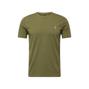 Polo Ralph Lauren Tričko  béžová / svetlozelená