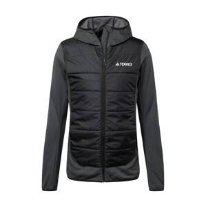 ADIDAS TERREX Outdoorová bunda 'Multi Hybrid'  antracitová / čierna / šedobiela