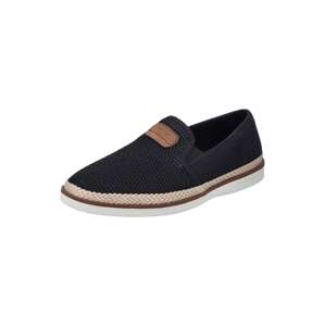 Rieker Slip-on obuv 'B2366'  béžová / karamelová / čierna