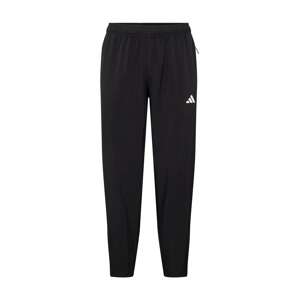 ADIDAS PERFORMANCE Športové nohavice 'TR-ES'  čierna / biela