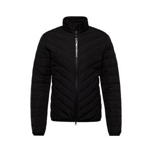 EA7 Emporio Armani Prechodná bunda  čierna / biela