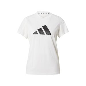 ADIDAS PERFORMANCE Funkčné tričko  čierna / biela