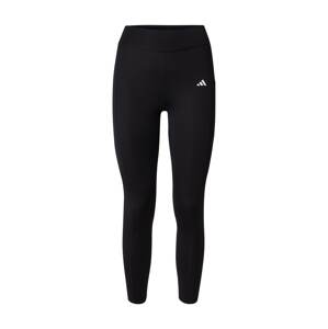 ADIDAS PERFORMANCE Športové nohavice  čierna / biela