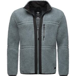 Ragwear Funkčná flisová bunda 'Noory'  čadičová / čierna