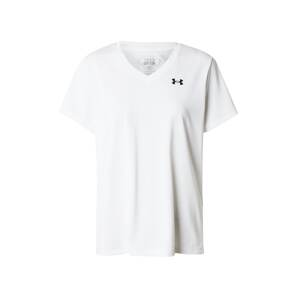 UNDER ARMOUR Funkčné tričko  čierna / biela