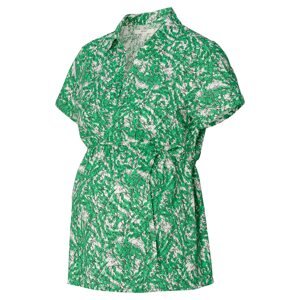 Esprit Maternity Blúzka  zelená / čierna / prírodná biela