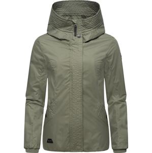 Ragwear Funkčná bunda 'Vannesa'  zelená / čierna