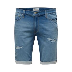 JACK & JONES Džínsy 'Rick'  modrá denim
