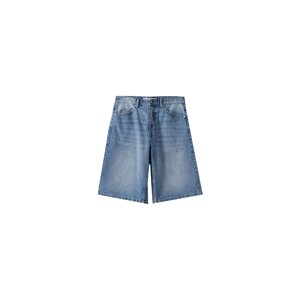 Bershka Džínsy  modrá denim