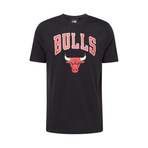 NEW ERA Tričko 'NOS NBA CHIBUL'  červená / čierna / biela