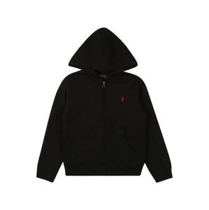 Polo Ralph Lauren Tepláková bunda  čierna