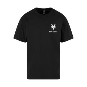 ZOO YORK Tričko  čierna / biela