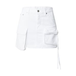 Dondup Sukňa  biely denim