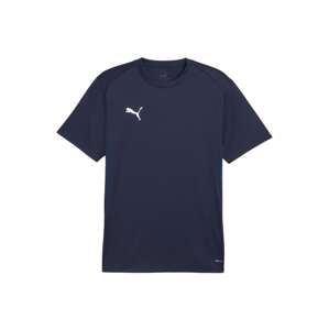 PUMA Funkčné tričko 'TeamGOAL'  námornícka modrá / biela