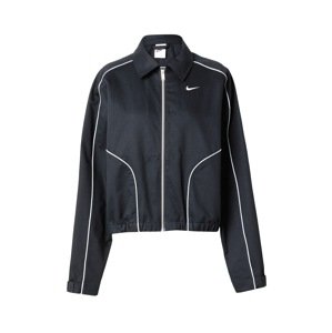 Nike Sportswear Prechodná bunda  čierna / biela