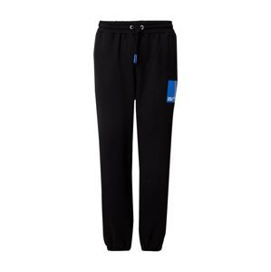 KARL LAGERFELD JEANS Nohavice  modrá / čierna / biela