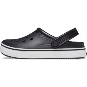 Crocs Otvorená obuv 'Off Court'  čierna / biela