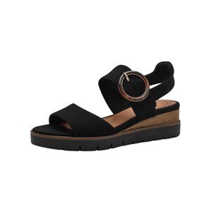 Tamaris Sandále  čierna