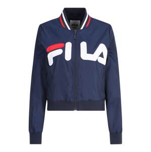 FILA Prechodná bunda  tmavomodrá / červená / biela