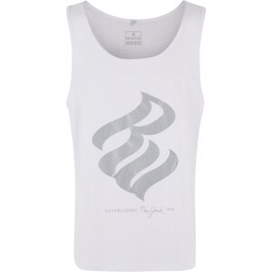 ROCAWEAR Tričko  svetlosivá / biela