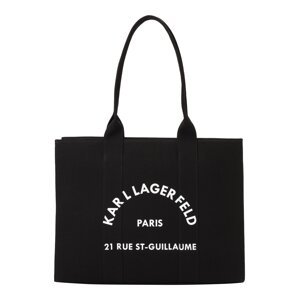 Karl Lagerfeld Shopper  čierna / biela