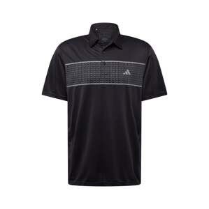 ADIDAS GOLF Funkčné tričko  svetlosivá / čierna