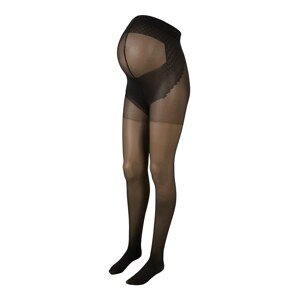 Lindex Maternity Pančuchy  čierna