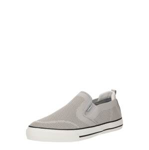 MUSTANG Slip-on obuv  svetlosivá