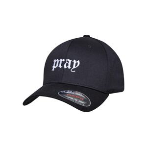 Mister Tee Čiapka 'Pray'  čierna / biela