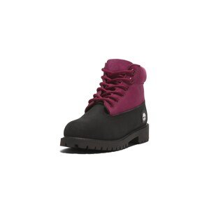 TIMBERLAND Nízke čižmy  cyklaménová / tmavoružová / čierna / biela
