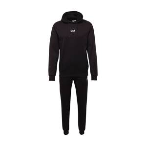 EA7 Emporio Armani Joggingová súprava  čierna / biela