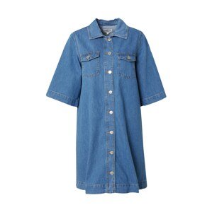 Global Funk Košeľové šaty 'Mira'  modrá denim