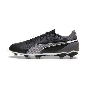 PUMA Kopačky 'King Match'  sivá / čierna / biela
