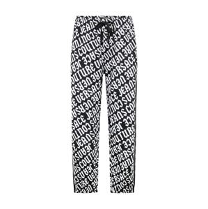 Versace Jeans Couture Nohavice  čierna / biela