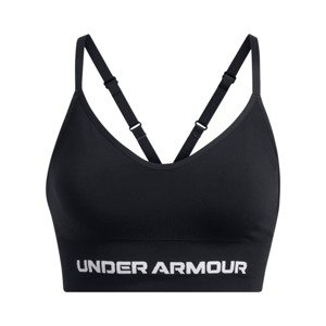 UNDER ARMOUR Športová podprsenka 'Vanish Seamless'  čierna / biela