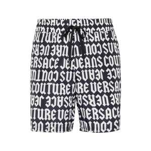 Versace Jeans Couture Nohavice  čierna / biela