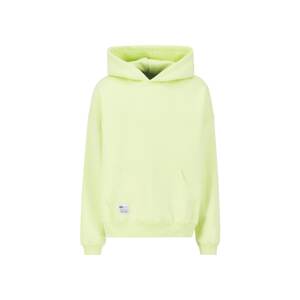 ALPHA INDUSTRIES Mikina  limetová / čierna