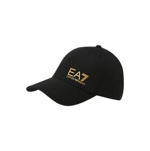 EA7 Emporio Armani Čiapka  zlatá žltá / čierna