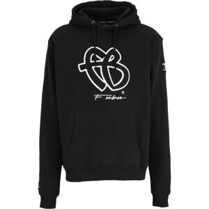 FUBU Mikina  čierna / biela