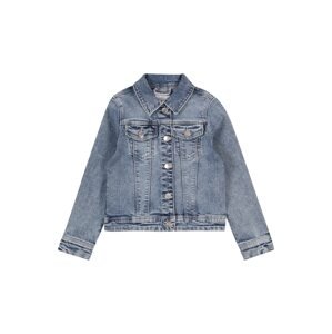 s.Oliver Prechodná bunda  modrá denim / ružová / eozín