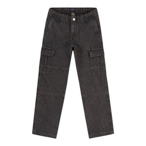 Jack & Jones Junior Džínsy 'JJICHRIS JJWADE'  čierny denim