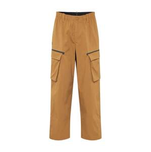 UNDER ARMOUR Športové nohavice 'Unstoppable Utility'  kapučíno / čierny denim