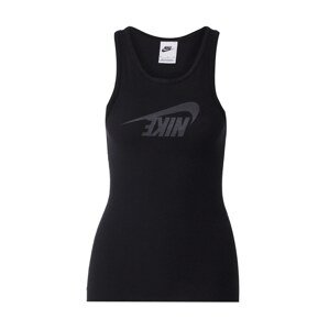 Nike Sportswear Top 'DANCE'  tmavosivá / čierna